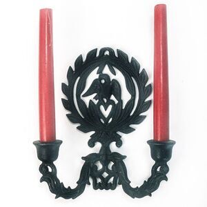VTG Federalist Eagle Cast Iron Wall Sconce